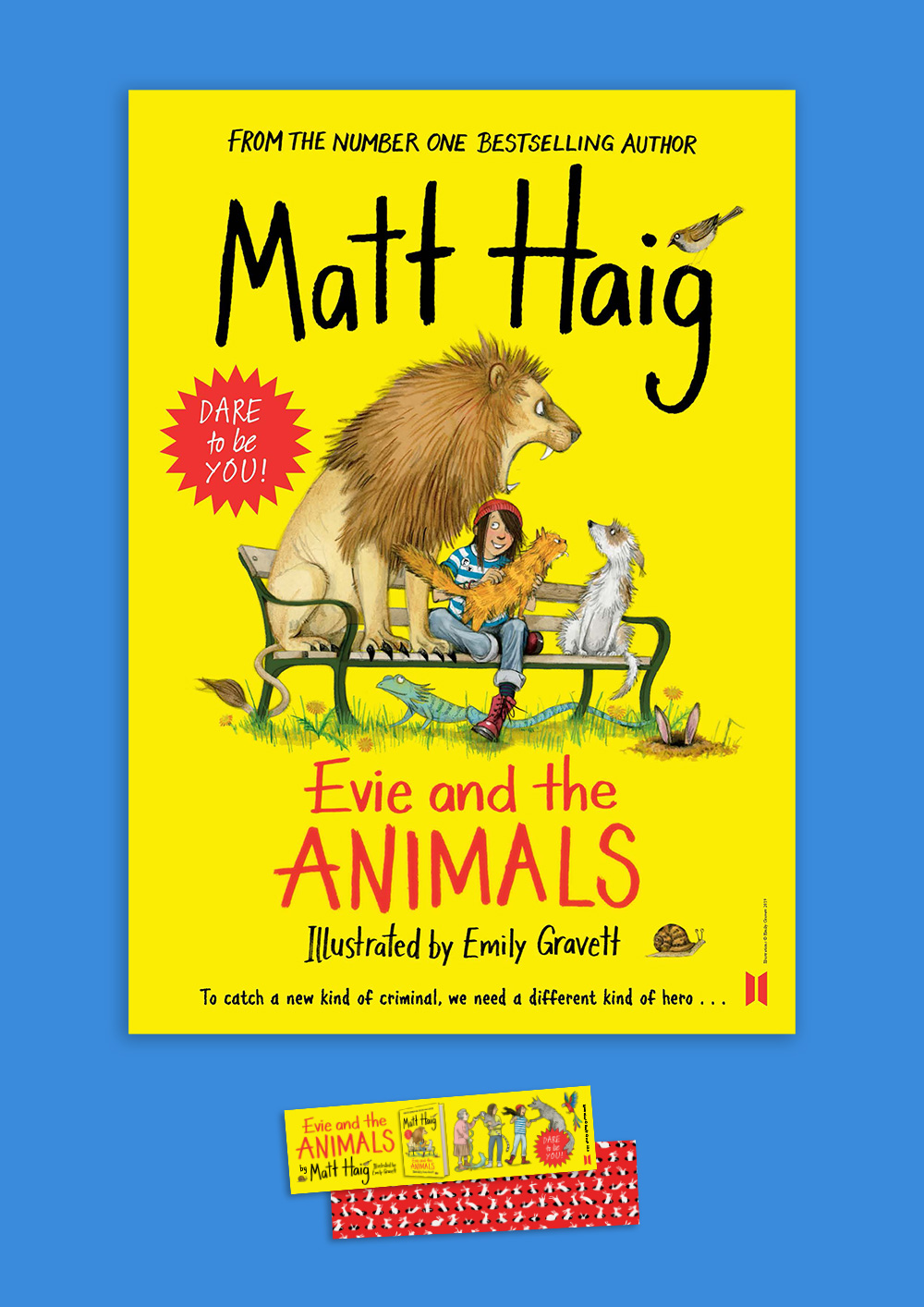 Download Evie and the Animals poster and bookmarks | Matt Haig's books for  children from Canongate